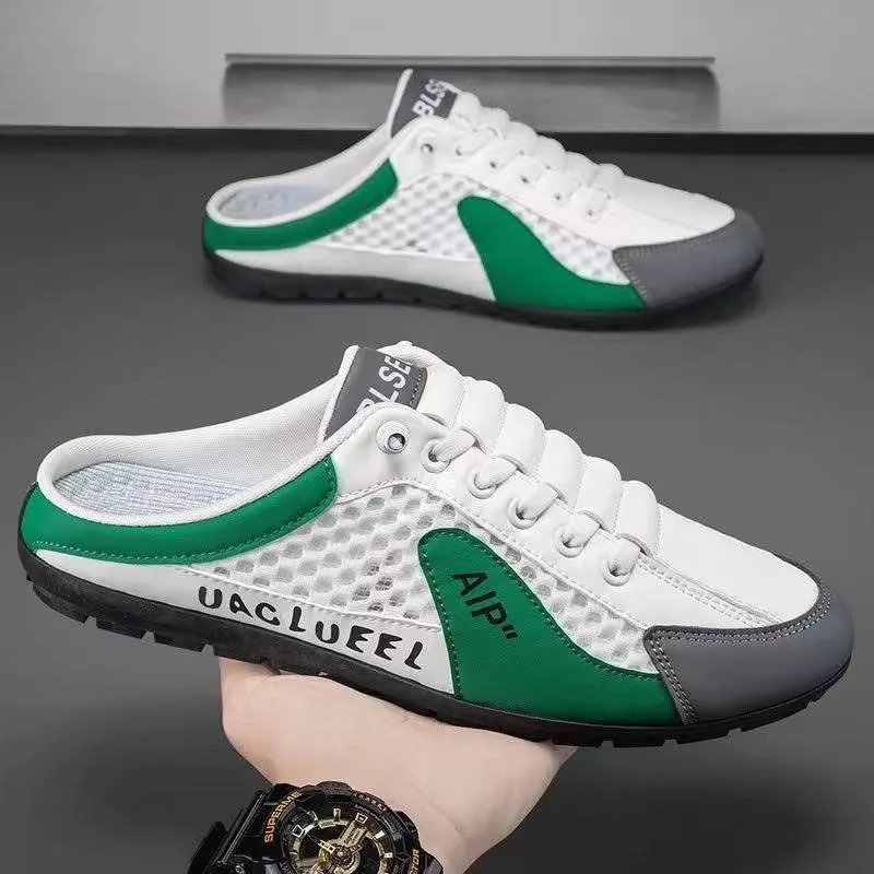 Mens Fashion Trainers - Sandal Setengah Bersol Lembut Fashion Pria