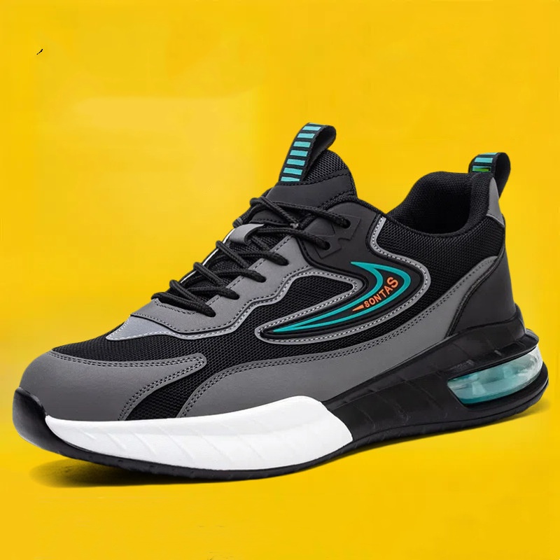 Mens Fashion Trainers - Sepatu Keselamatan Kerja Topi Ujung Baja