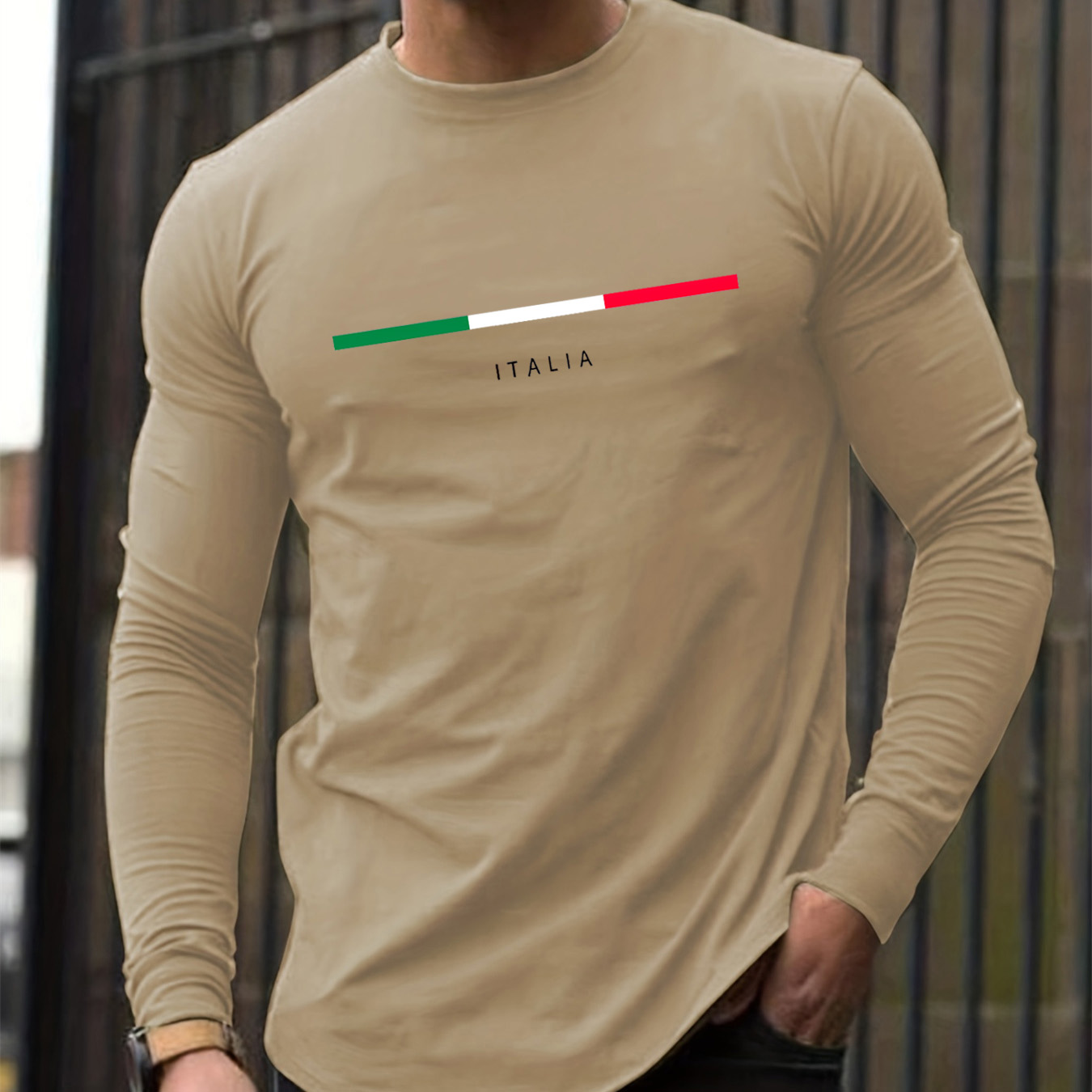 Kaos lengan panjang pria berba - Mens Fashion Summer ulasan dan harga