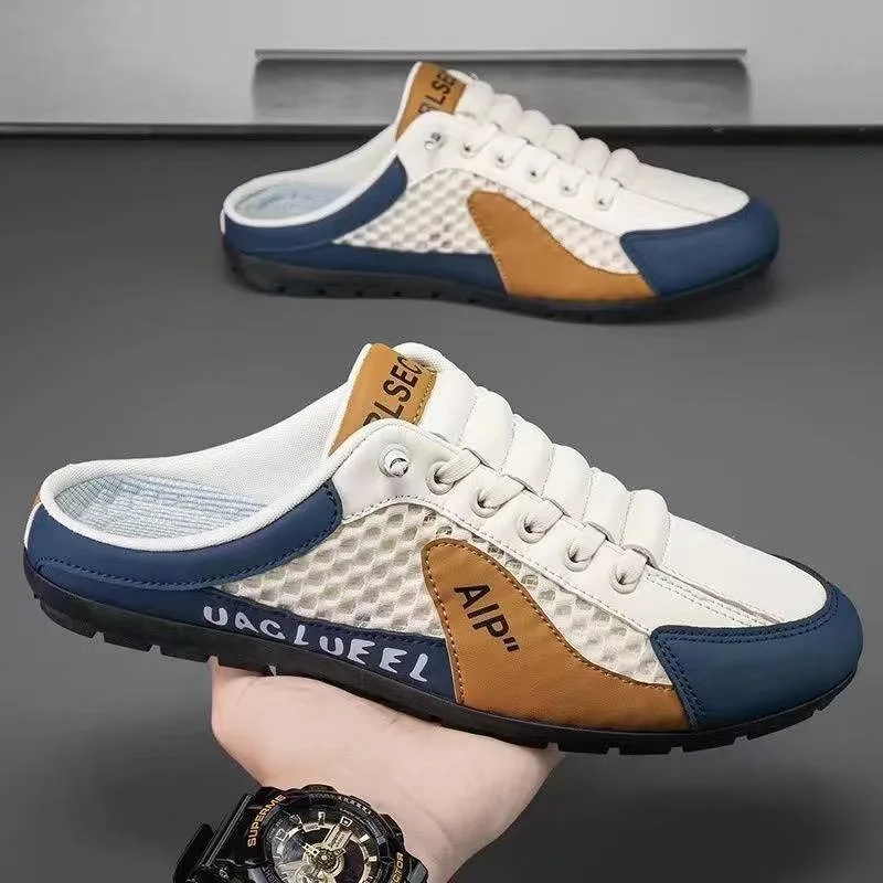 Sandal Setengah Bersol Lembut  - Mens Fashion Trainers ulasan dan harga