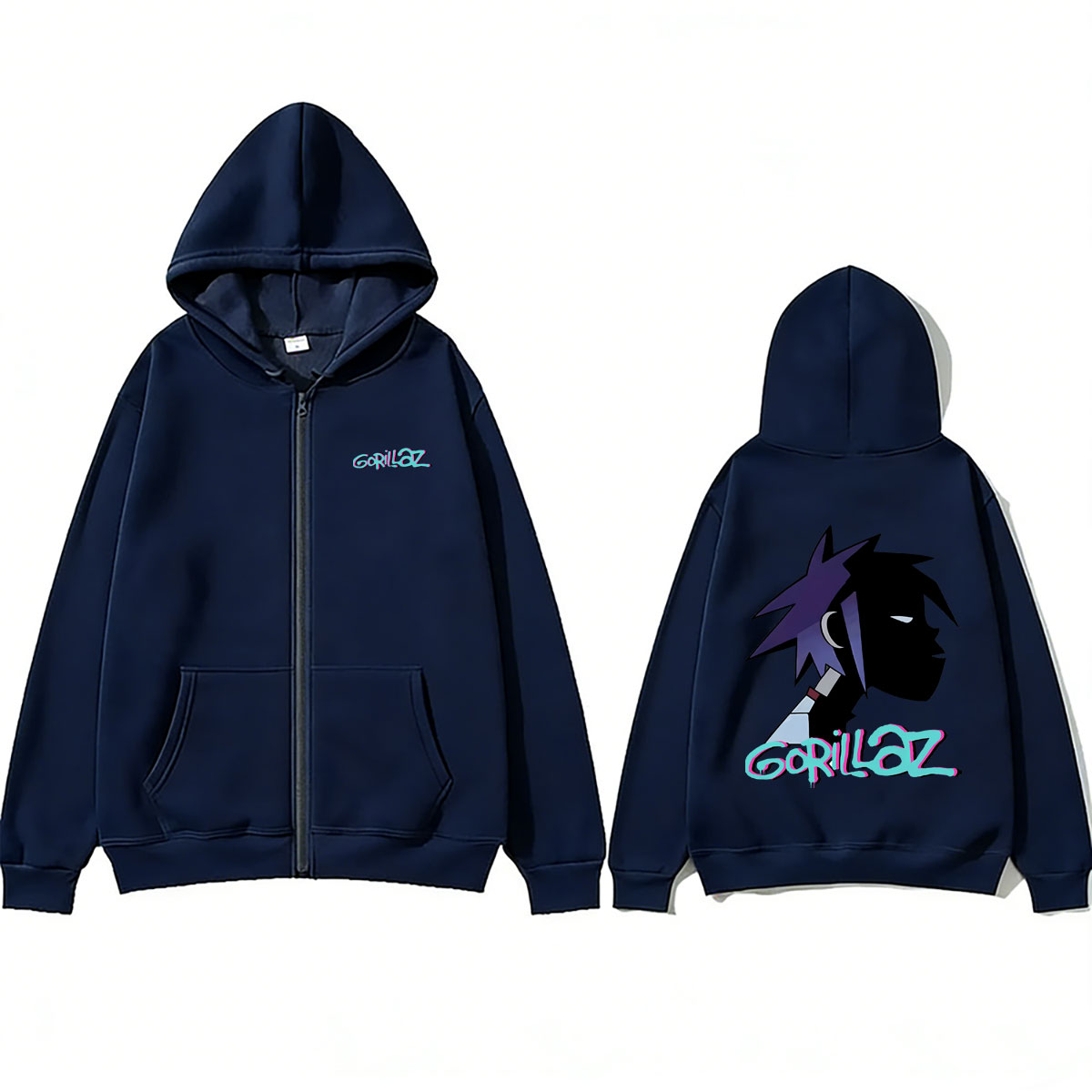 Jaket Hoodie dengan Resleting  - Mens Fashion Zip Up Hoodies ulasan dan harga