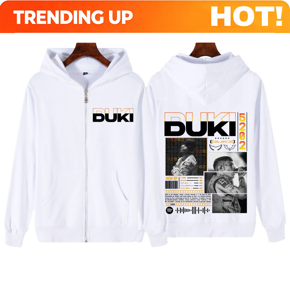 Rapper Duki Duki 5202 MIXTAPE  - Mens Fashion Zip Up Hoodies ulasan dan harga