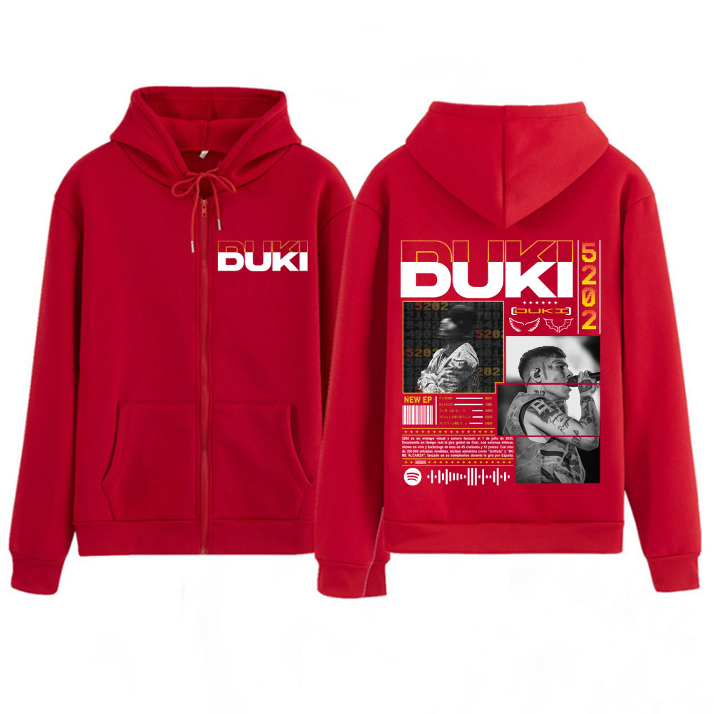 Rapper Duki Duki 5202 MIXTAPE  - Mens Fashion Zip Up Hoodies ulasan dan harga