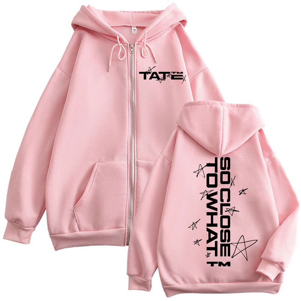 Tate McRae So Close To What Pr - Mens Fashion Zip Up Hoodies ulasan dan harga