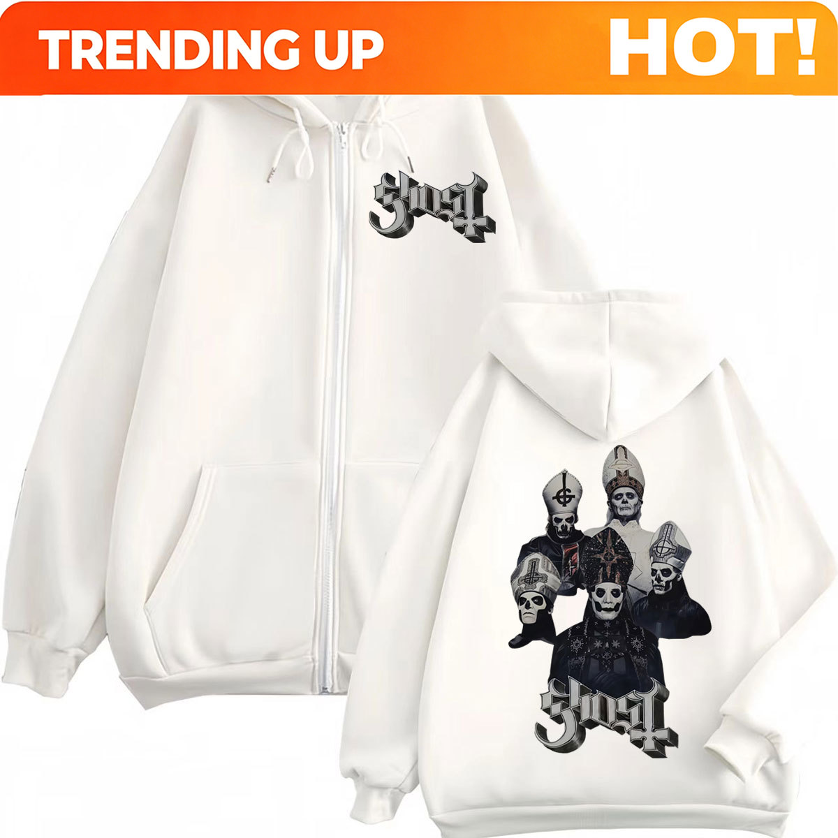 Penjualan Panas Hoodie Zipper  - Mens Fashion Zip Up Hoodies ulasan dan harga