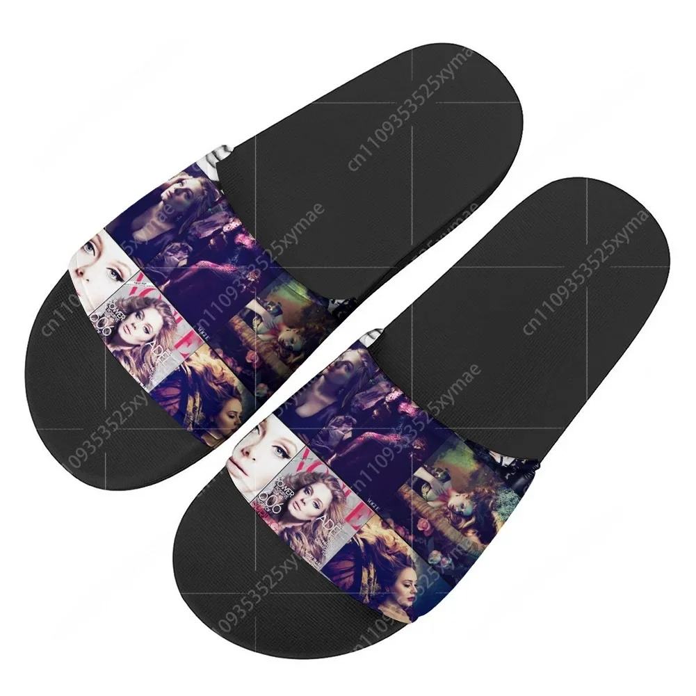 Adele Singer Poster Slippers F - Poster Men Fashion ulasan dan harga