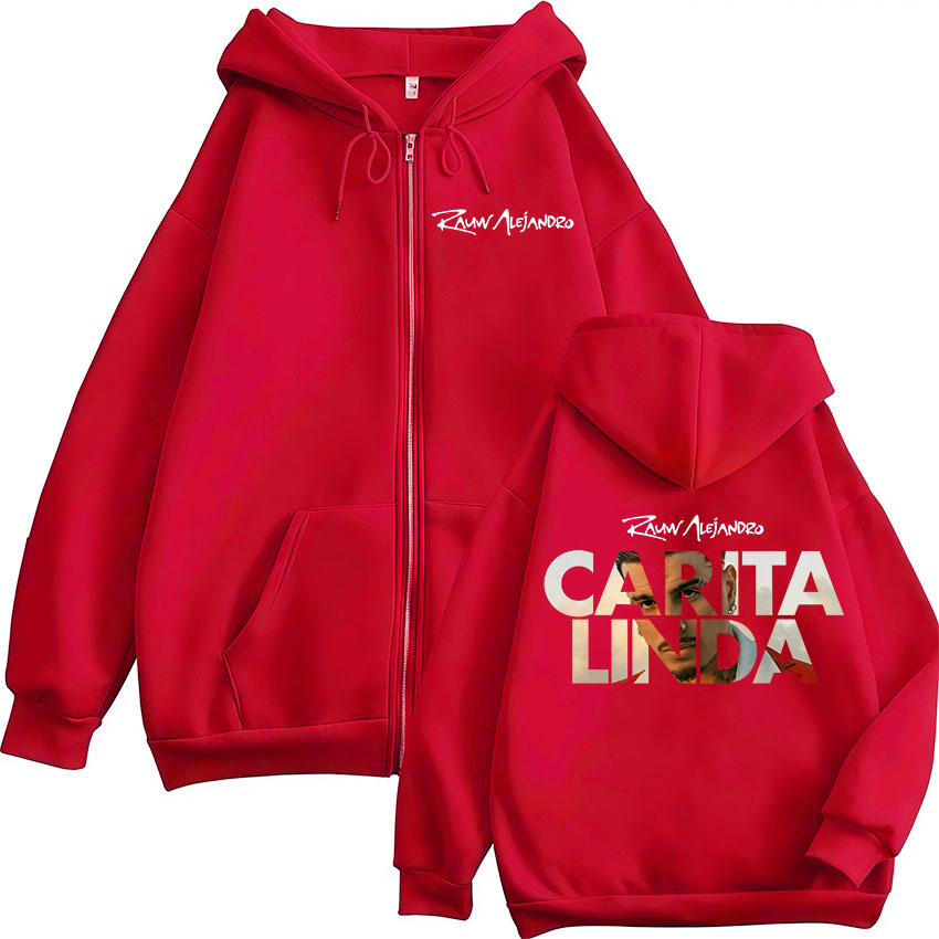 Rauw Alejandro Carita Linda 20 - Mens Fashion Zip Up Hoodies ulasan dan harga
