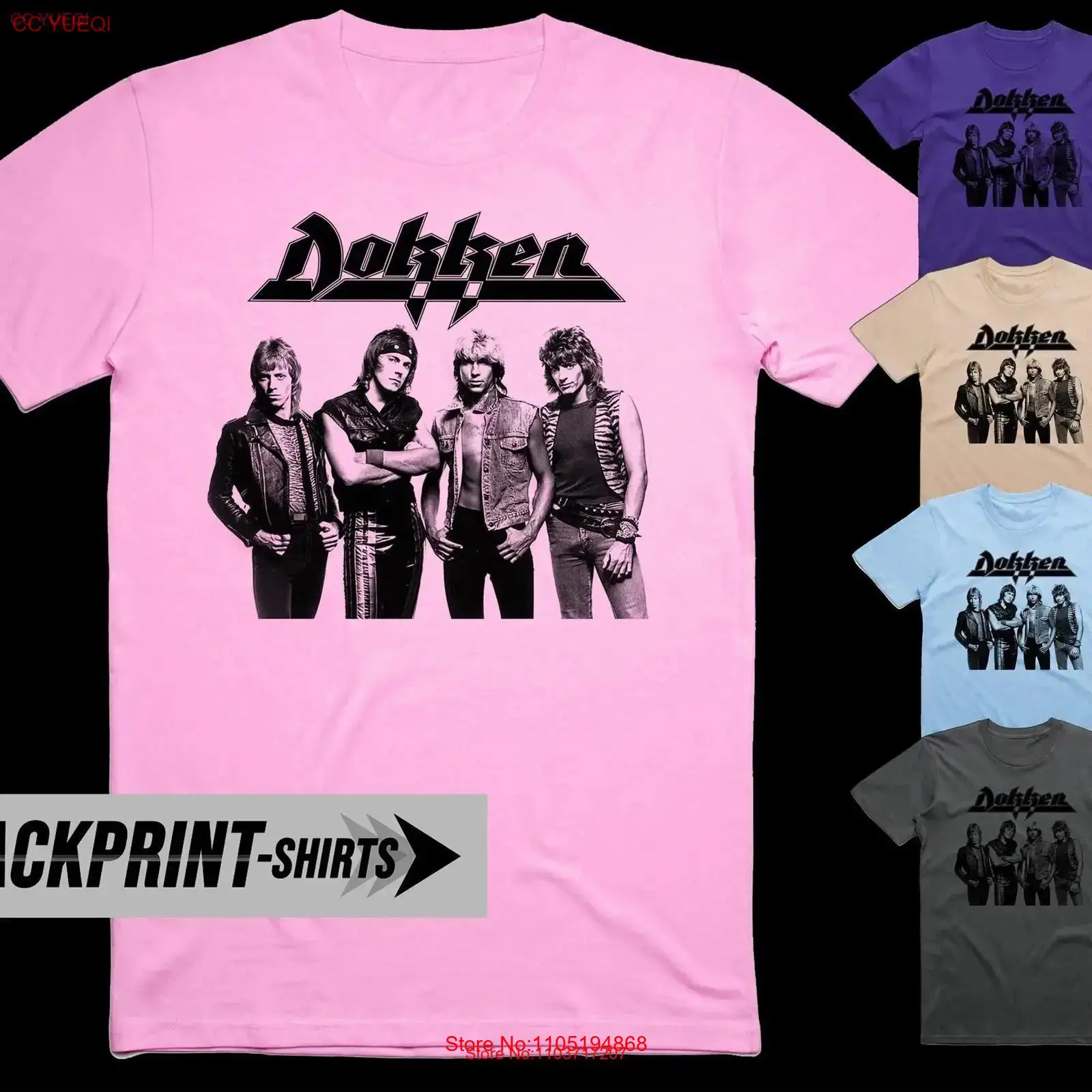 Kaos Dokken Katun Pria Semua U - Poster Men Fashion ulasan dan harga